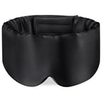 Masque de nuit satiné noir